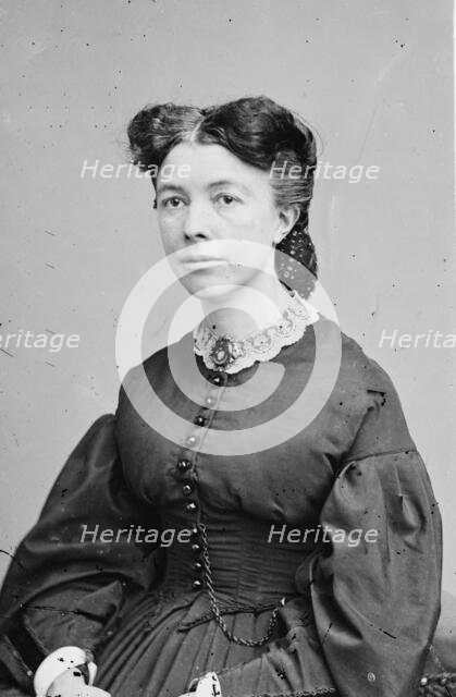 Miss Mary Booth, between 1855 and 1865. Creator: Unknown.