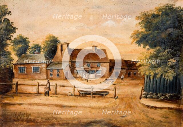 Waggon and Horses Inn, Handsworth, 19th century.  Creator: W. Green.