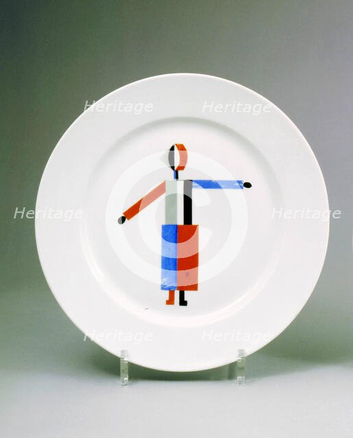 'Dish Suprematism', late 1920s.  Creator: Nikolay Suetin.