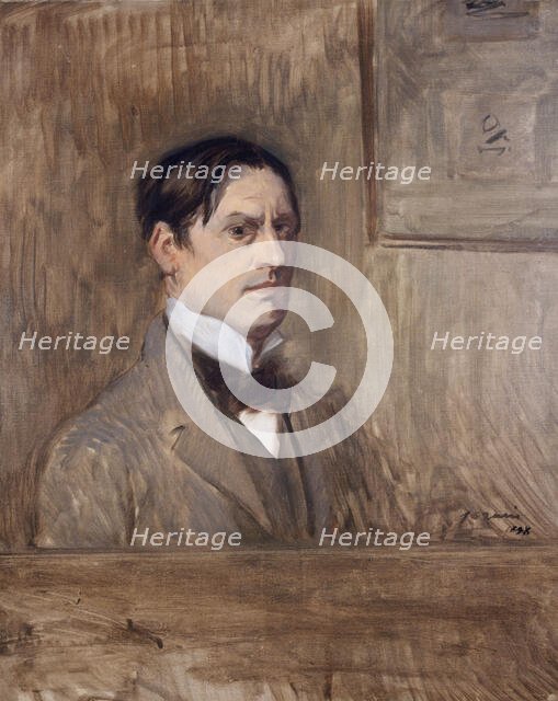 Autoportrait, 1898. Creator: Jean Louis Forain.