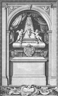 'The Monument of King James II. Erected in...Paris in the year 1703.', c1753. Artist: Unknown.