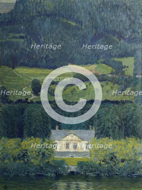 Country house by the water, 1908. Creator: Koloman Moser.