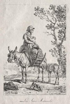 Maternal Care. Creator: Carle Vernet (French, 1758-1836).