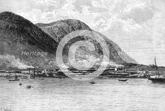 Tocopilla, c1890.Artist: T Taylor