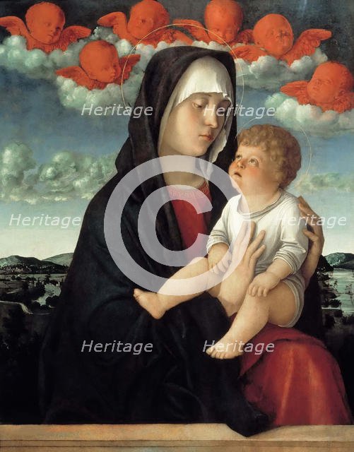 The Virgin and child  , c. 1500. Creator: Bellini, Giovanni (1430-1516).
