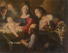 Holy Family, about 1690. Creator: Antonio Balestra
.