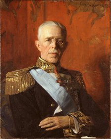Gustav V (1858-1950), King of Sweden, married to Victoria of Baden. Creator: Gustav Bernhard Osterman.