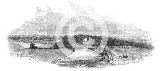 Goodwood Races, the Course, 1845. Creator: Ebenezer Landells.