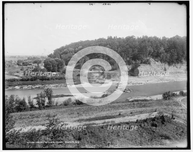 Pierce's Flats, Mount Morris., N.Y., between 1890 and 1901. Creator: Unknown.