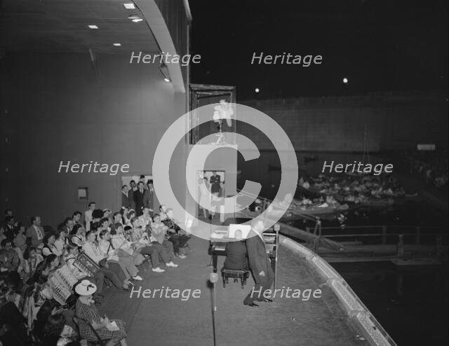 Russian war anniversary benefit at the Watergate, Washington, D.C., 1942. Creator: Gordon Parks.