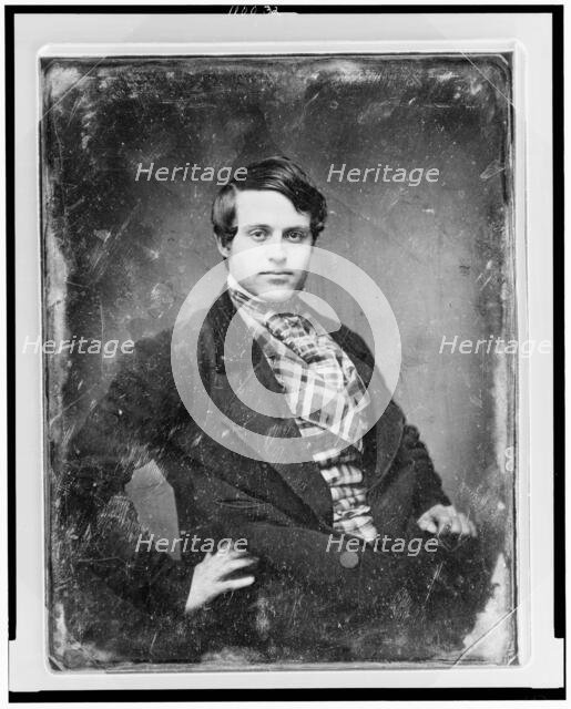 James Brown, half-length portrait, three-quarters to the right, eyes front..., between 1844 and 1855 Creator: Mathew Brady.