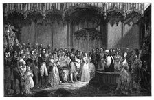 The Marriage of Queen Victoria and Prince Albert, 1840, (1900). Artist: Unknown