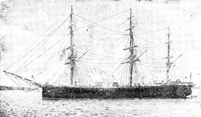 H.M.S. Raleigh, 1890. Creator: Unknown.