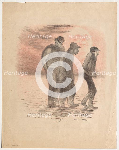 Paris Scenes and Murderers. Creator: Adolphe Willette (French, 1857-1926).