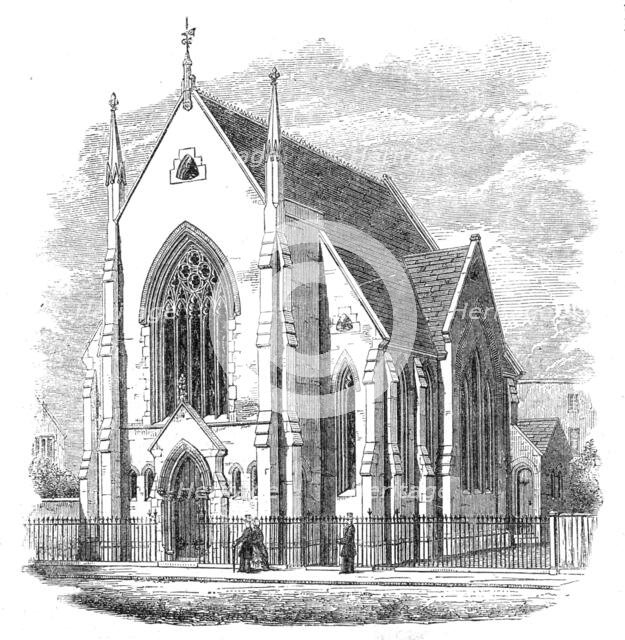 The German Evangelical Church, Halston-street, Lower-road, Islington, 1862. Creator: Unknown.
