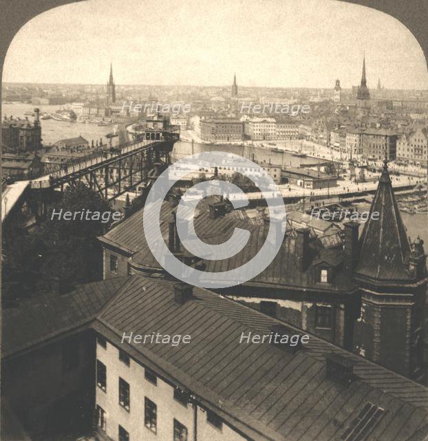 'Stockholm Street's from the Moseback, Sweden', 1905. Creator: Works and Sun Sculpture Studios.