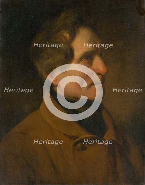 Portrait of a Man in a Brown Coat, before 1850. Creator: Unknown.