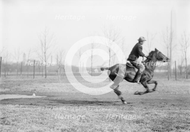 Wrisley Brown, Attorney - Riding, 1914. Creator: Harris & Ewing.