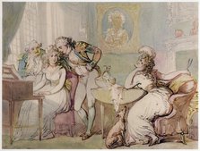 Jealousy, the Rival, 1803. Creator: Thomas Rowlandson.