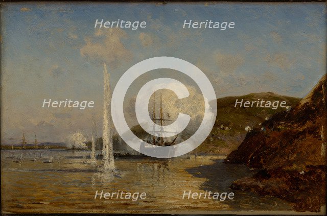 The Action of Nikolai Skrydlov on the Danube, 1881.