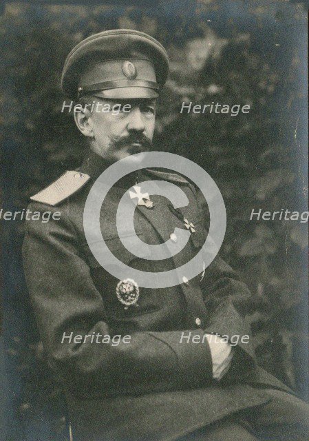 Portrait of General Count Vasily Iosifovich Gurko (1864-1937).