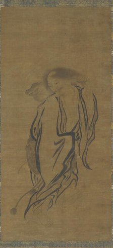 Liu Hai with a Three-legged Toad, Ming dynasty, 16th century. Creator: Unknown.