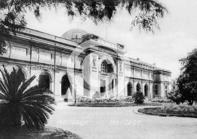 The Egyptian Museum, Cairo, Egypt, c1920s. Artist: Unknown