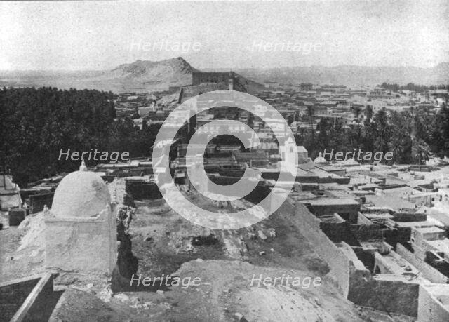 ''Panorama de Laghouat; Afrique du nord', 1914. Creator: Unknown.