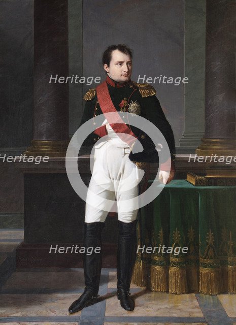 Portrait of Napoleon Bonaparte, 1812. Artist: Robert Lefevre.