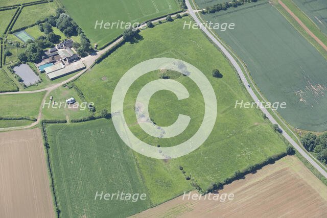 Alstoe Moot and part of Alsthorpe deserted medieval village, Rutland, 2015. Creator: Historic England.