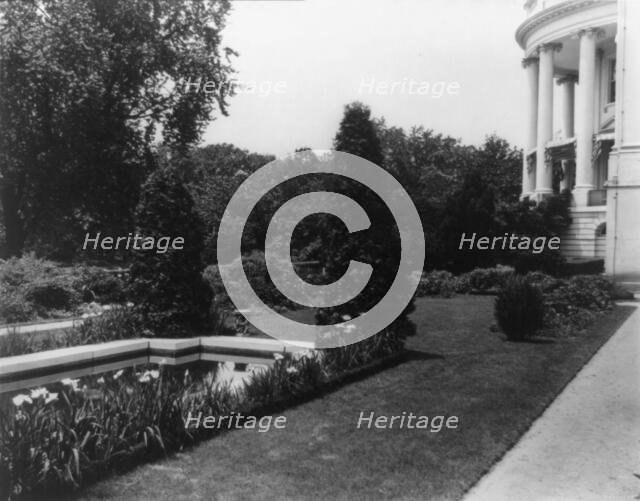 White House, 1600 Pennsylvania Avenue, Washington, D.C., 1921. Creator: Frances Benjamin Johnston.