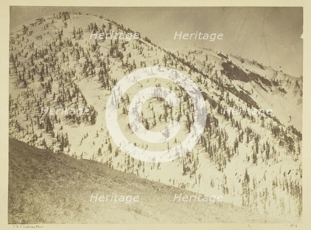 Snow Peaks, Bull Run Mining District, Nevada, 1871. Creator: Tim O'Sullivan.