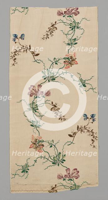 Panel from a Skirt, England, 1741/42. Creator: Unknown.