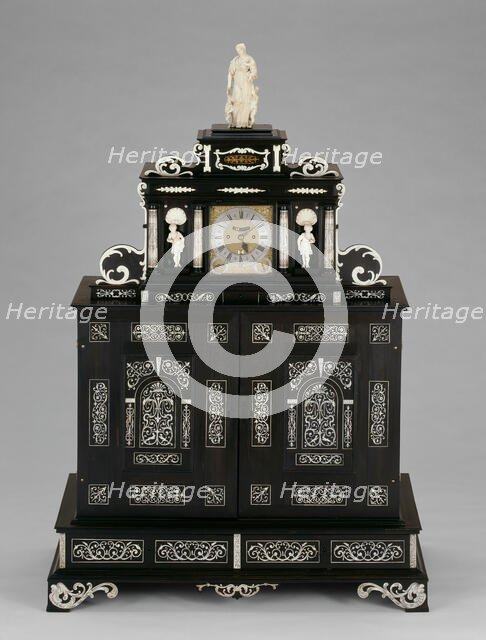 Cabinet, Augsburg, About 1640. Creator: Unknown.