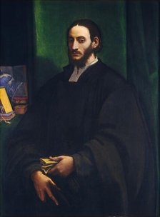 Portrait of a Humanist, c. 1520. Creator: Sebastiano del Piombo.