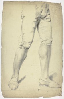 Legs of Boy Wearing Knickers, n.d. Creator: John Downman.
