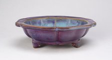 Lobed Basin for Flowerpot, Ming dynasty (1368-1644), 15th century. Creator: Unknown.