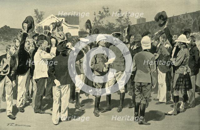 'Surrendered Boers at Belfast Anxious to Join the National Scouts', 1902. Creator: F de Harnen.