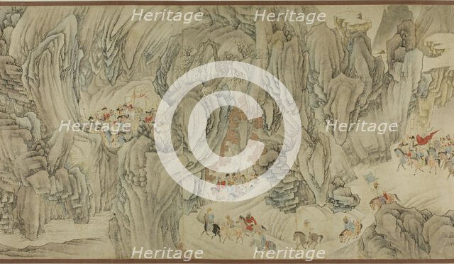 A Hunt in the Mountains of Heaven, Late Ming /early Qing dynasty, 17th century. Creator: Unknown.