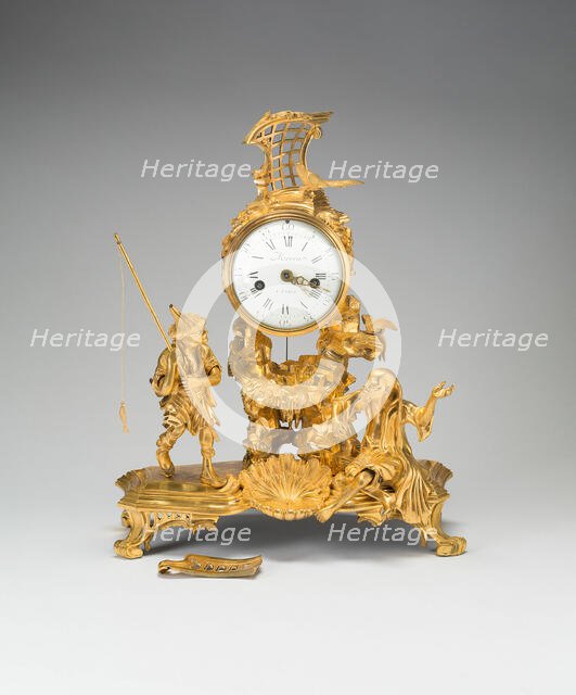 Clock, France, c. 1775. Creator: Pierre Martin Merra.