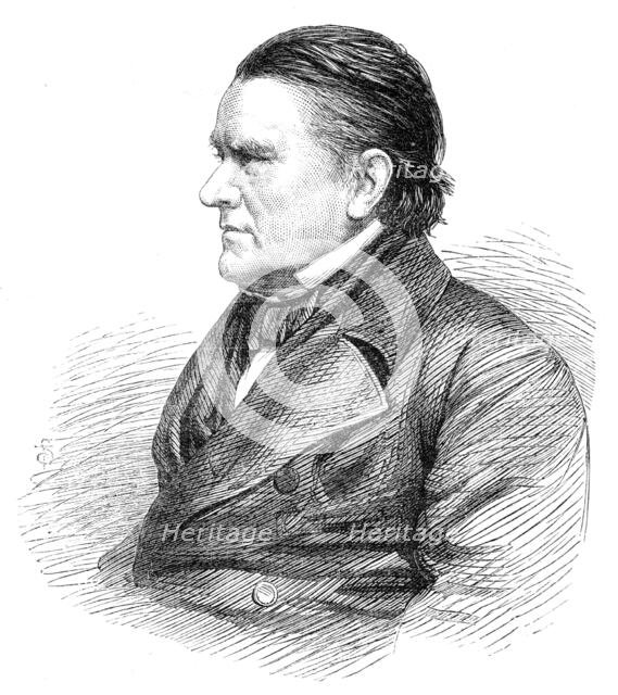 The late Alaric Alexander Watts, 1864. Creator: Unknown.