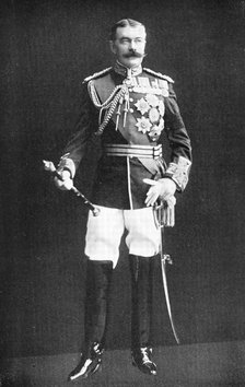 Earl Kitchener of Khartoum, Irish-born British soldier and statesman. Artist: Unknown
