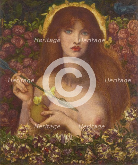 Venus Verticordia (Venus the changer of hearts), 1868. Artist: Rossetti, Dante Gabriel (1828-1882)