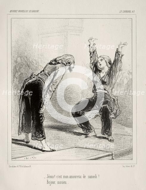 Carnaval. Creator: Paul Gavarni (French, 1804-1866).