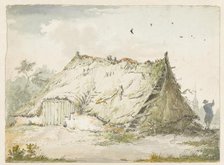 Dilapidated farm, 1782-1837. Creator: Pieter Bartholomeusz. Barbiers.
