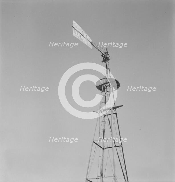 On abandoned farm in Columbia Basin, one mile east of Quincy, Grant County, Washington, 1939. Creator: Dorothea Lange.
