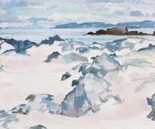 Iona, Grey Day, 1927. Creator: Samuel John Peploe.