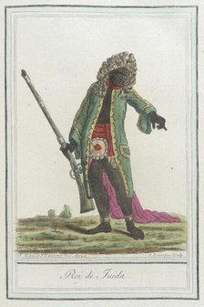 Costumes de Différents Pays, 'Roi de Juida', c1797. Creator: Jacques Grasset de Saint-Sauveur.