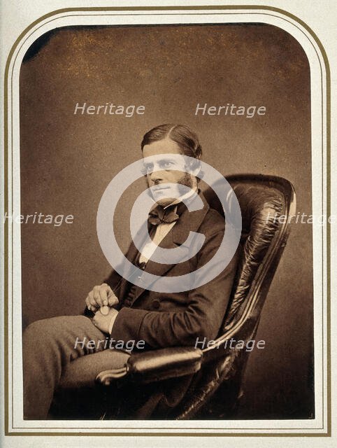 Sir Edward Henry Sieveking, 1850-1859. Creator: Maull & Polyblank.