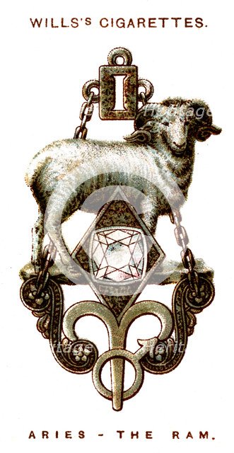 Aries, The Ram, 1923. Artist: Unknown